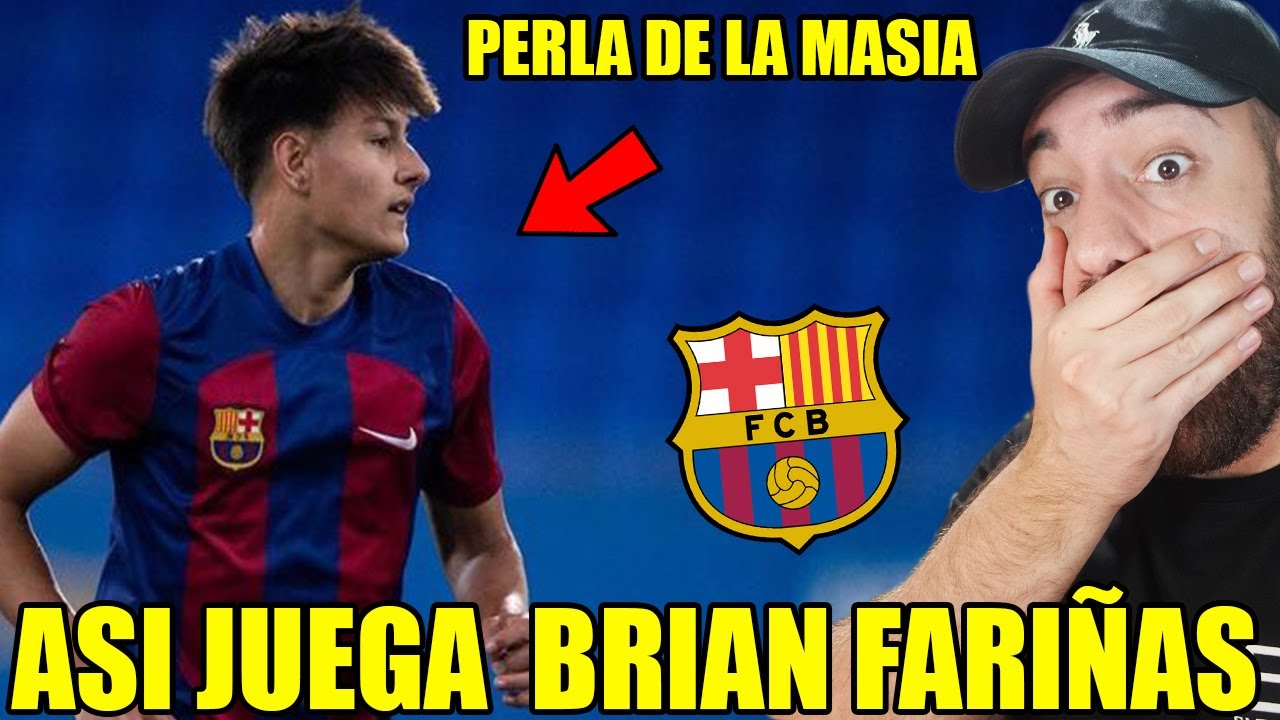 ASI JUEGA BRIAN FARIÑAS la PERLA que tiene la MASIA!!