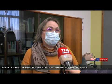RIENTRO A SCUOLA: AL MARCONI TORNANO TUTTI GLI STUDENTI DI PRIMA | 26/01/2021