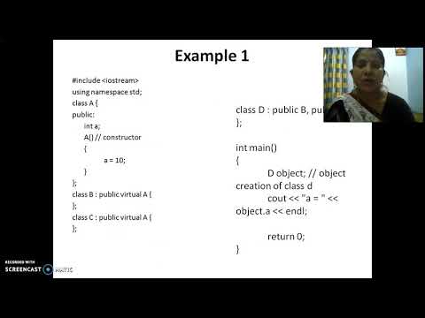 Virtual Base Classes