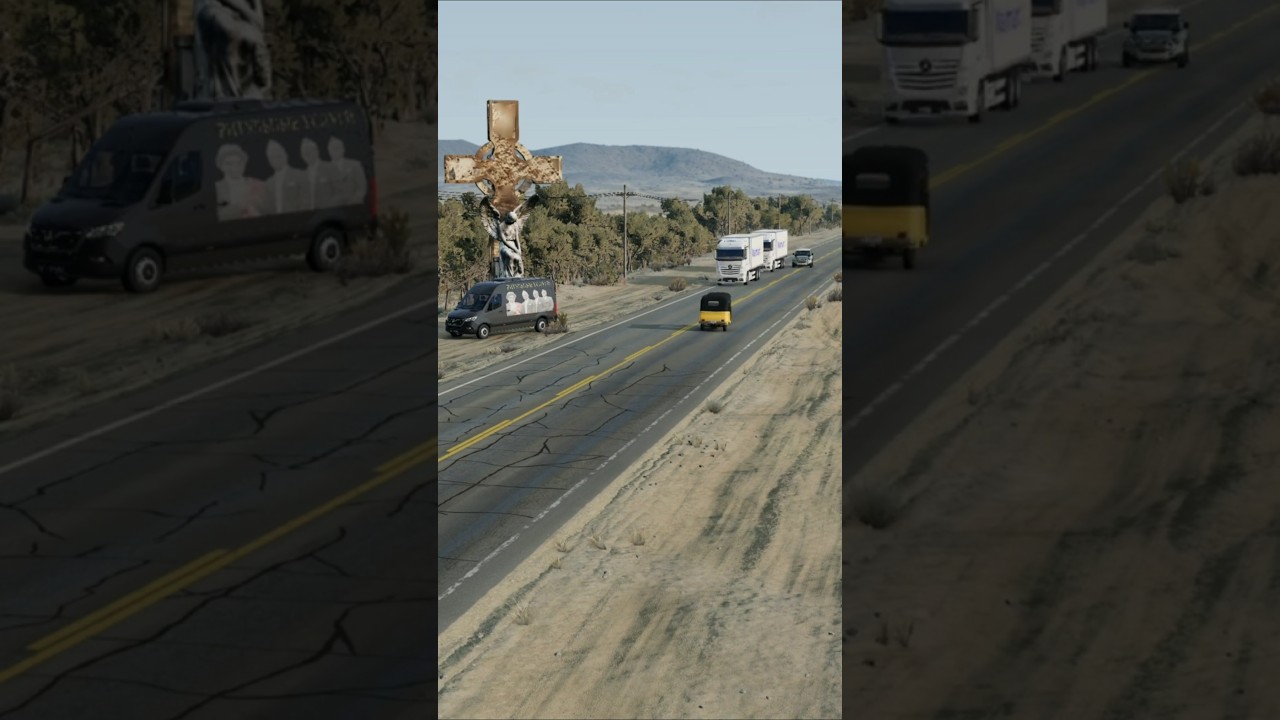 Download Realistic Highway Car Crashes #46 MP3