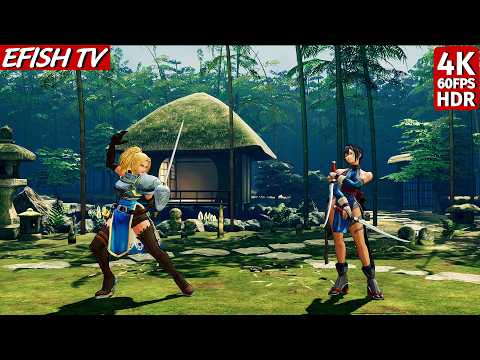 Charlotte vs Shiki (Hardest AI) - Samurai Shodown