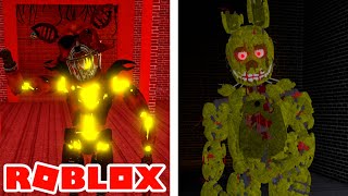 How To Get William Badge and Grim Foxy Badge in Roblox Fazbears Animatronic Factory Roleplay