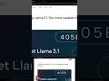 Llama3.1 fully tested #python #coding #code #chatgpt #llama3 #machinelearning #llms