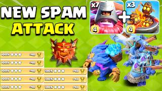 Throwers SPAM is Broken in Legend Battle | easy th18 attack strategy clash of clans
