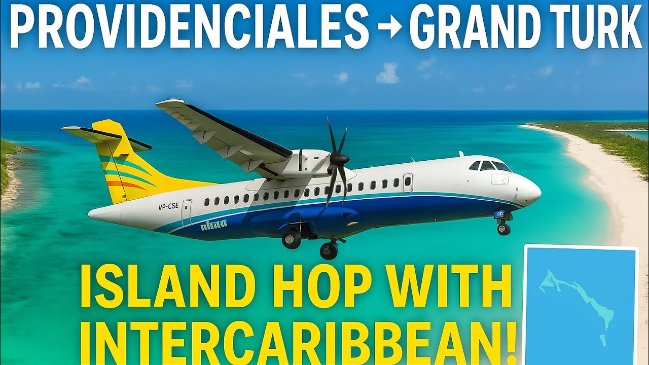 	✈️ Island Hop with InterCaribbean: Providenciales to Grand Turk