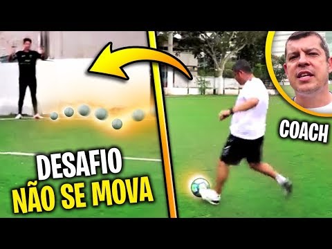 NÃO SE MOVA!!! (DESAFIO DE PRECISÃO) - NUNCA DESAFIE O COACH #3