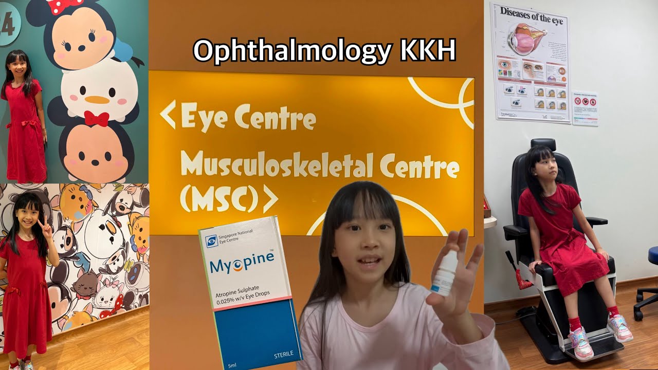 Ep409 My Myopia (ep2) ไปวัดสายตาที่โรงพยาบาล ได้ยาหยอดตาที่ช่วยชะลอสายตาสั้น