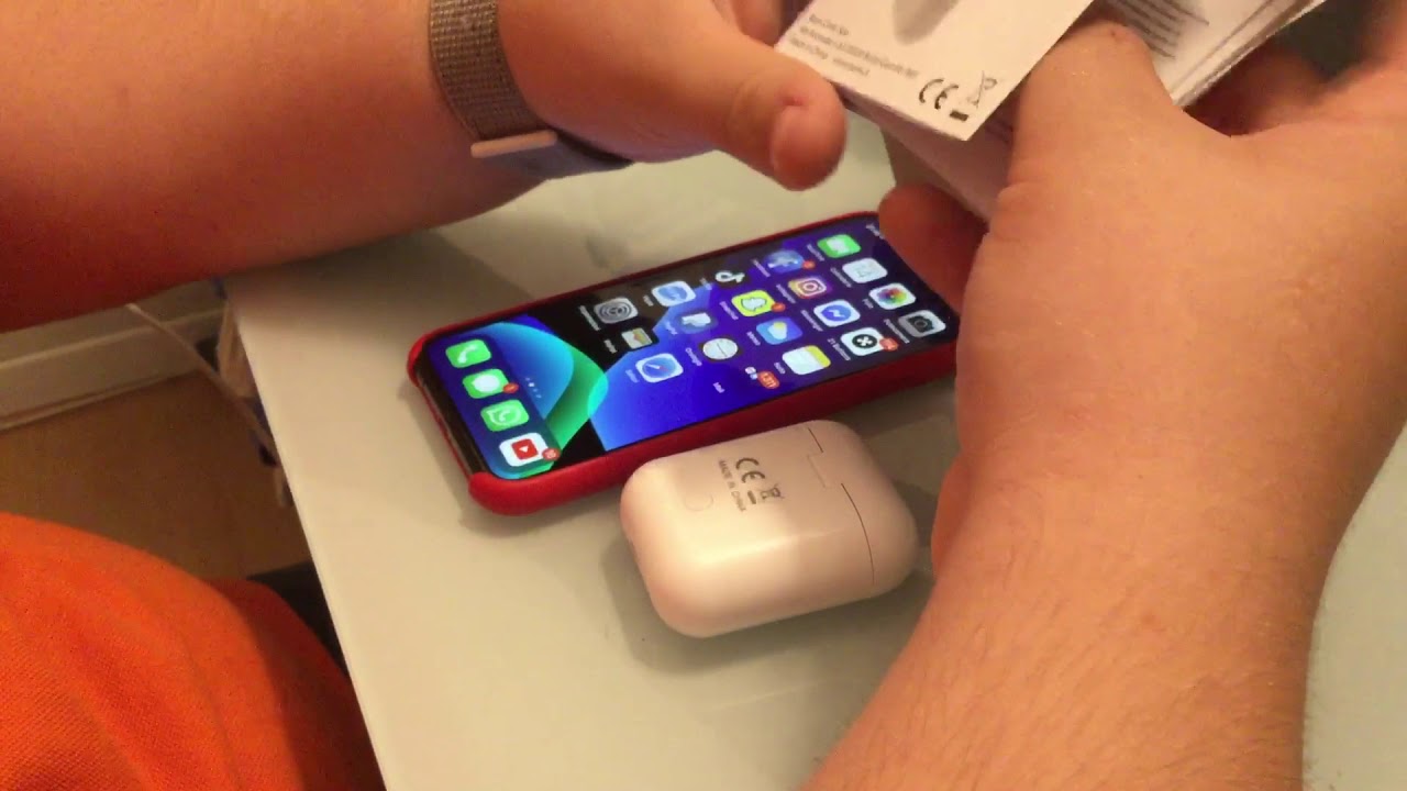 Airbuds 2 akai. Prova cloni cuffie Apple AirPods - YouTube