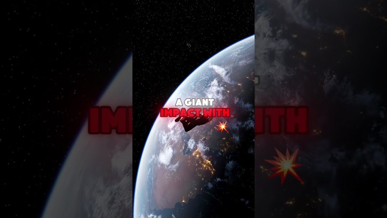 The Moon Was Once Part of Earth! 