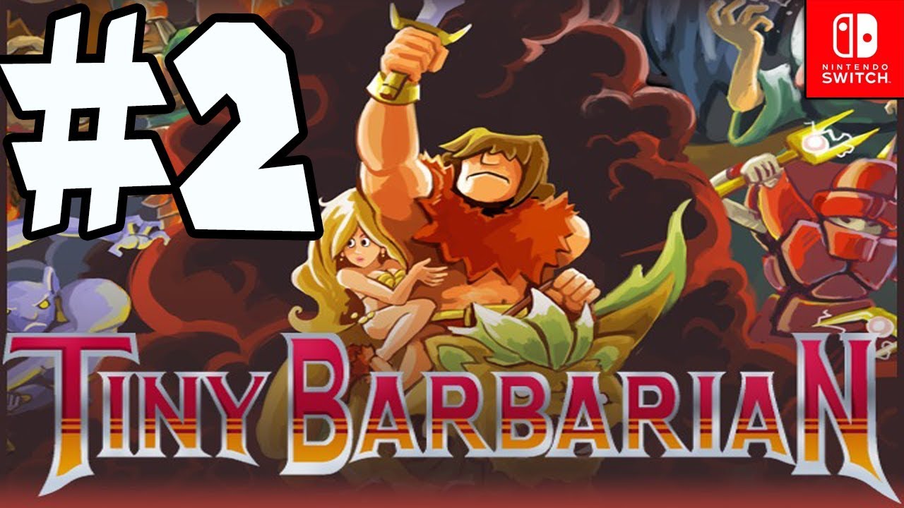 Tiny Barbarian DX - Part 2 Elevator of DOOM! (Nintendo Switch) COOP Gameplay