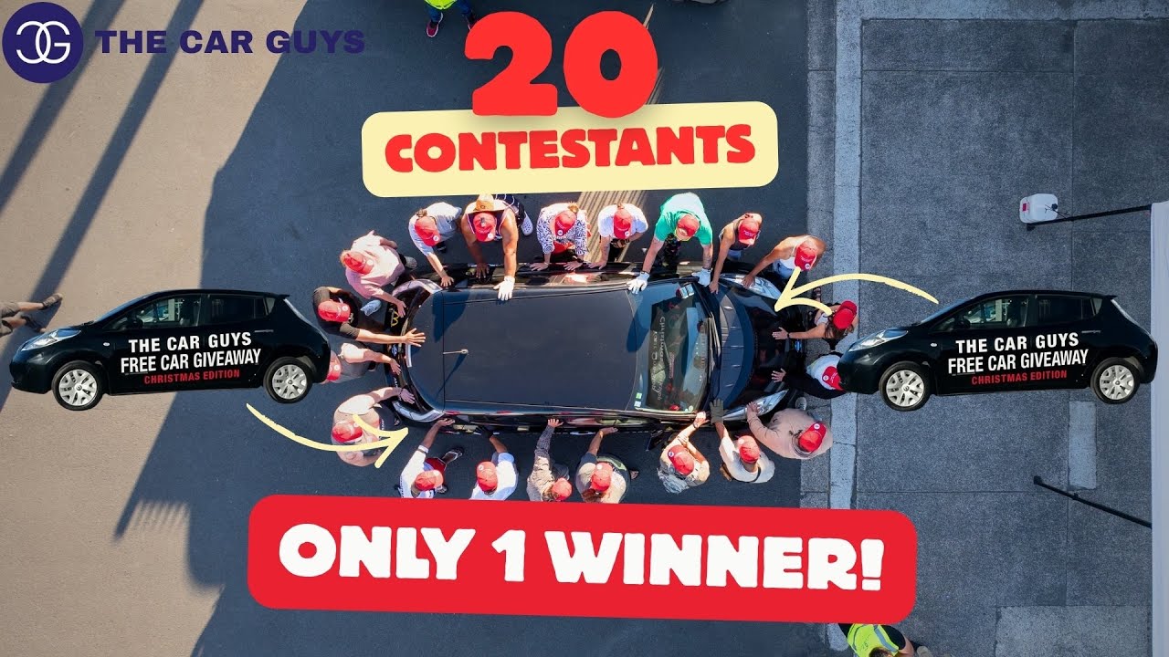 The Car Guys , Free Car Giveaway , Christmas Edition 
