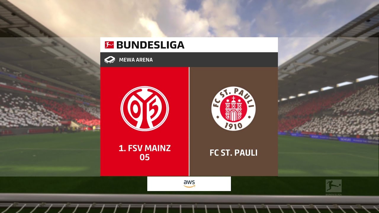 EA SPORTS FC 25 Gameplay - 1. FSV Mainz 05 vs. FC St. Pauli