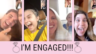 Telling my friends I'm engaged! | *Bonus*