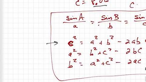 Triangle Video 3 - knowing the vertex coordinates find everything
