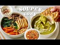 Soupes rconfortantes  vegan sain facile