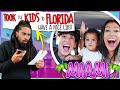 "I *ESCAPED* to FLORIDA WITH THE KIDS" PRANK on BOYFRIEND!!