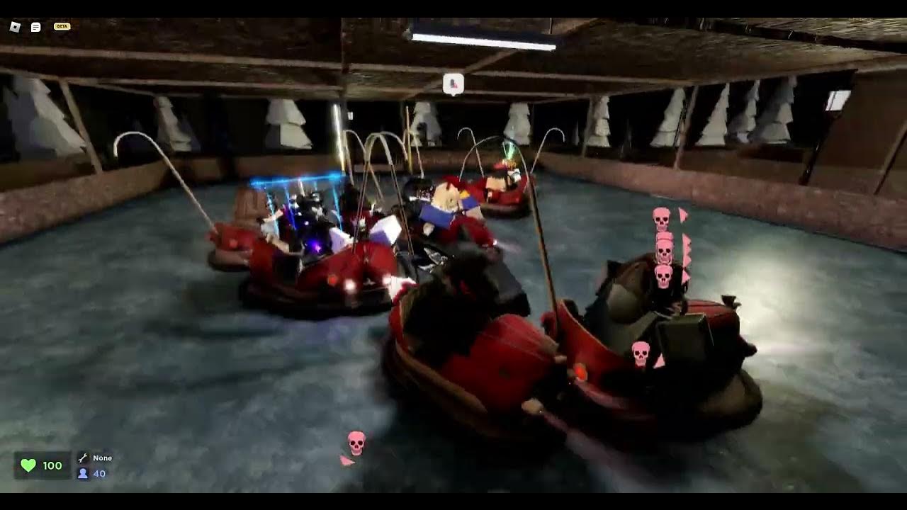 Roblox Evade Christmas Event Bumper Cars shorts roblox YouTube