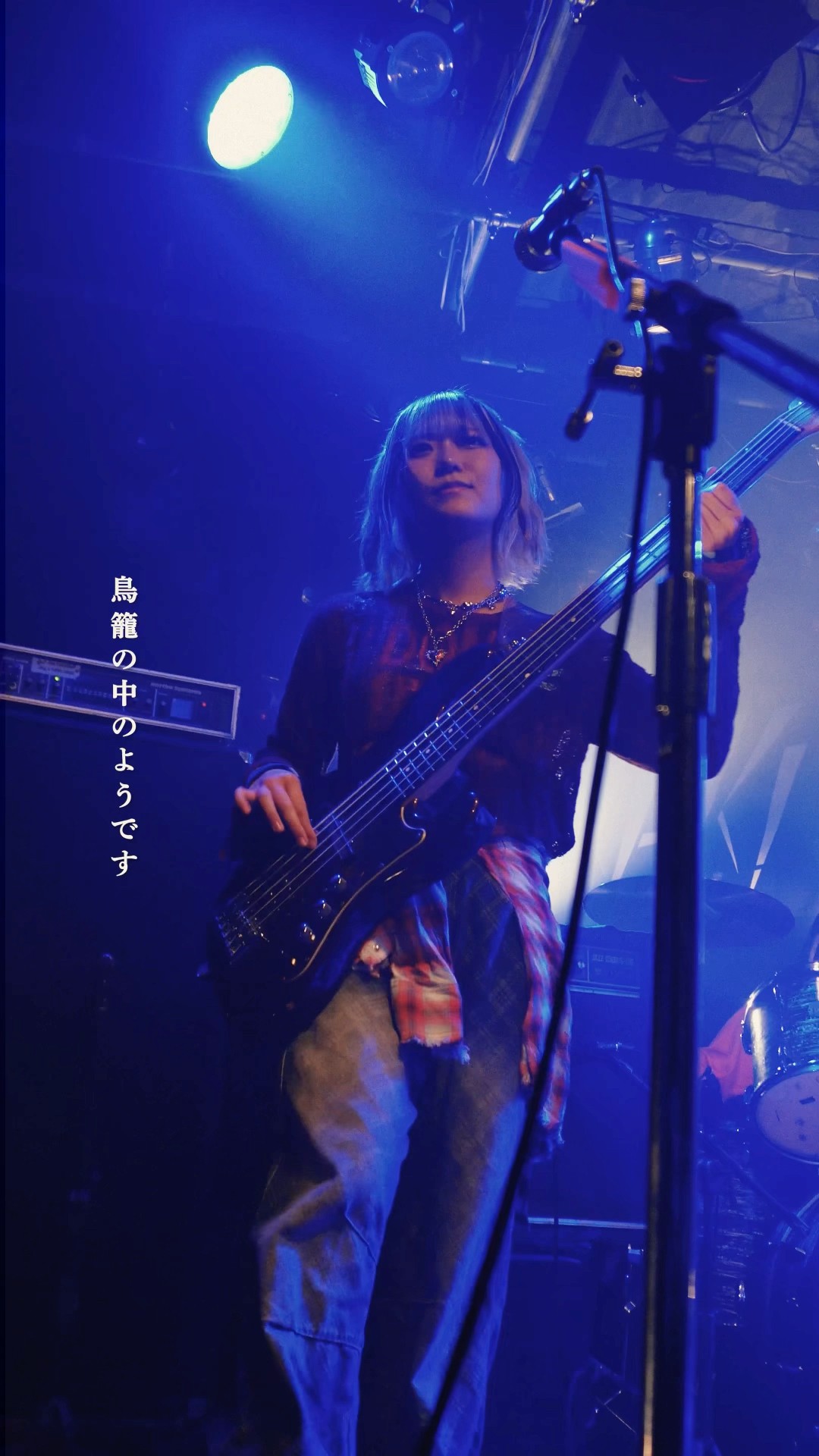 On stage media image