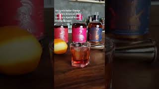 Non Alcoholic Cocktail Recipe - Boulevardier #shorts #nolow #nonalcoholic #boulevardier