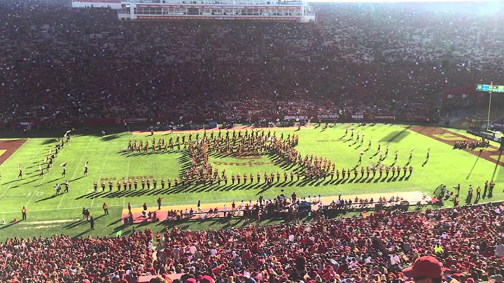 USC Trojan Marching Band | Star Wars! Halftime Show vs. ucla (Fall 2015)