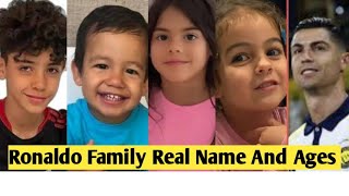cristiano ronaldo family Real Name and Ages 2025