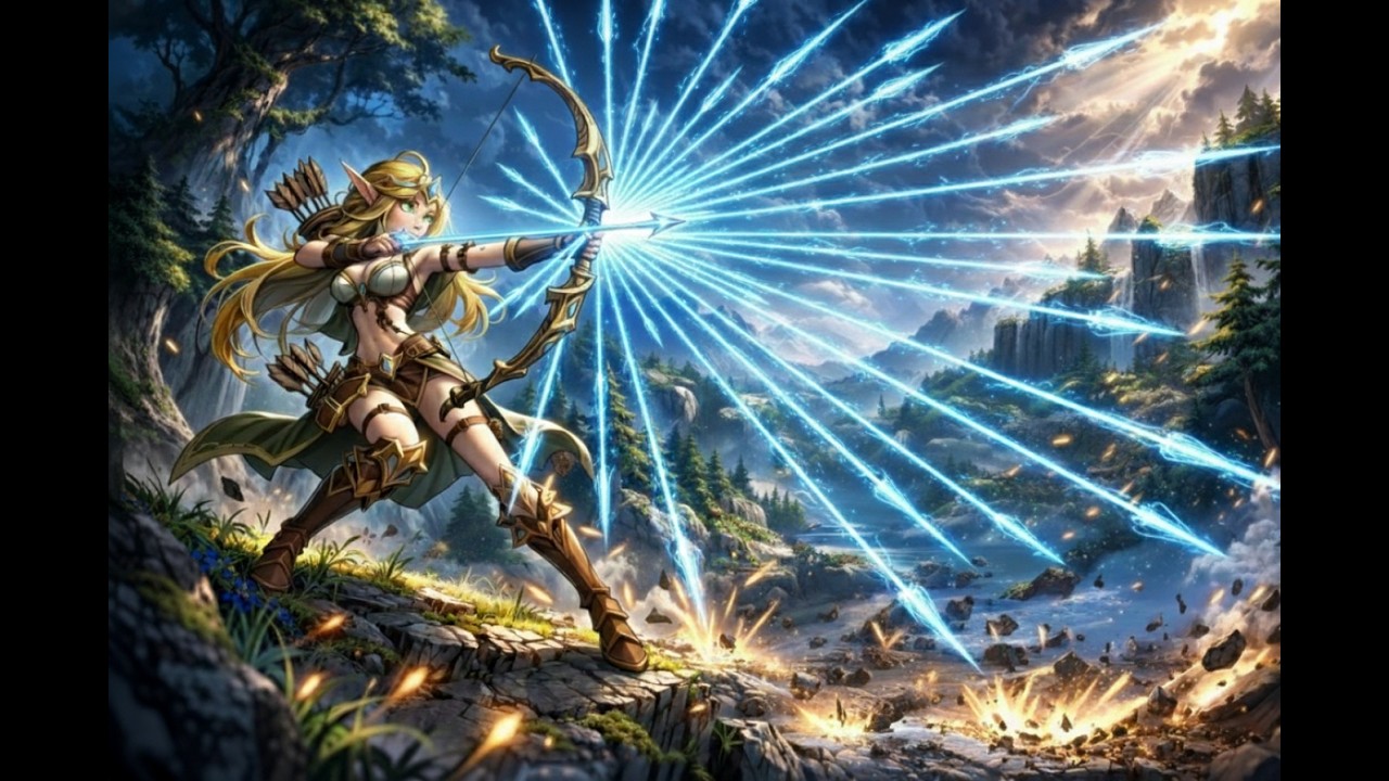 Skill Legends Royale 選技大亂鬥 週期遊俠  海量箭雨 傾瀉而出 閃週期循環 (森林遊俠)