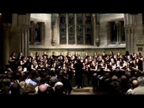 Cornell Chorus performs David Conte's "To Music"