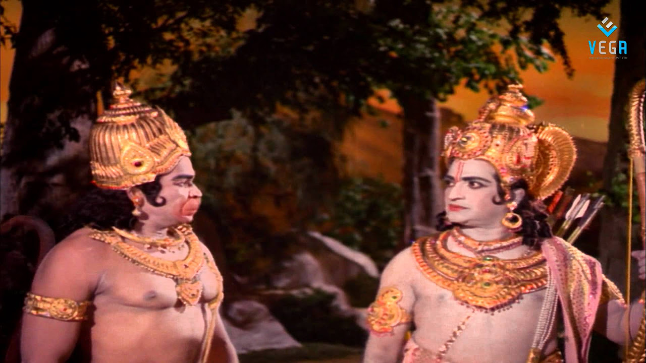 Shri Ramanjaneya Yuddham   Ram Gets Angry On Hanuman