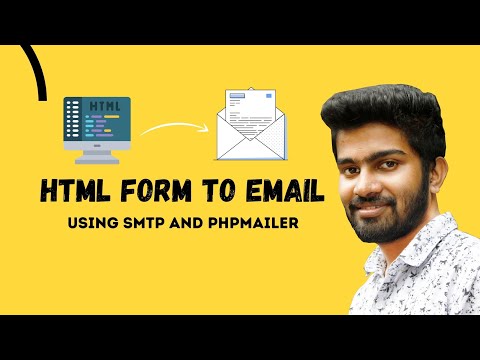 HTML from to Email using SMTP in PHP with Source code -  Send email using phpmailer