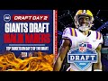 Giants draft malik nabers  top targets on day 2 of the draft  reaction  analysis