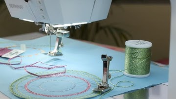 Tutorial: how to use the BERNINA circular embroidery attachment