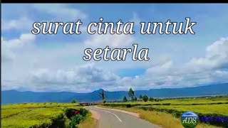 surat cinta untuk setarla.virgoun.(cover lirik)
