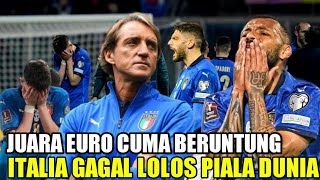 Memalukan Italia Gagal Lolos Piala Dunia Qatar 2022 Padahal Habis Juara Piala Eropa