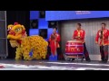 FULL Chinese Lion Dance In Celebration Of Shanghai Disneyland At Disney California Adventure
