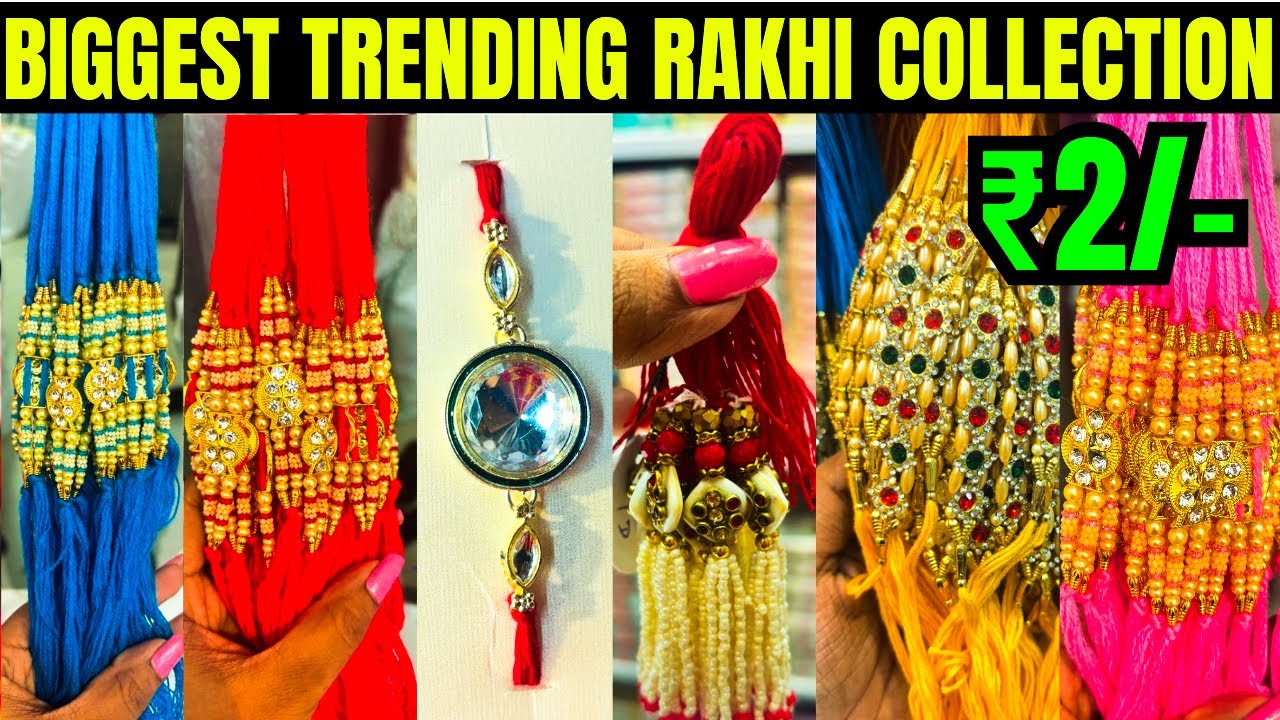 Mumbai Rakhi Wholesale Market At Cheapest Price Only 2₹ Starting Price Starting #rakhi