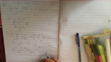 XII Math Chapter 5 App of Diff Ex 5.2 (Root Approx) Solution by Sir Ahsan Abdullah Patel