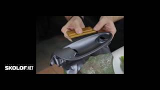 Оклейка ручки Porsche 911 Turbo. Ювелирная работа. Оклейка ручки Porsche 911 Turbo. Ювелирная работа.