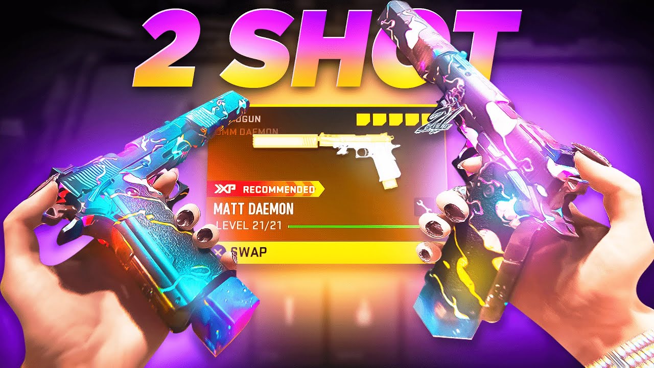 YOU'VE BEEN USING THE 9mm DAEMON WRONG.. (Best Pistol Class in MW2)