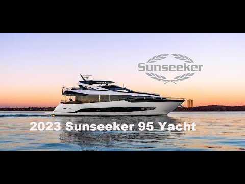 Brand New 2023 Sunseeker 95 Yacht - Full Tour of our Amazing Superyacht!