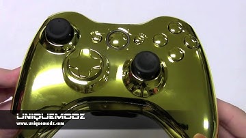 Limited Edition Gold Chrome - Modded Controllers - UniqueModz