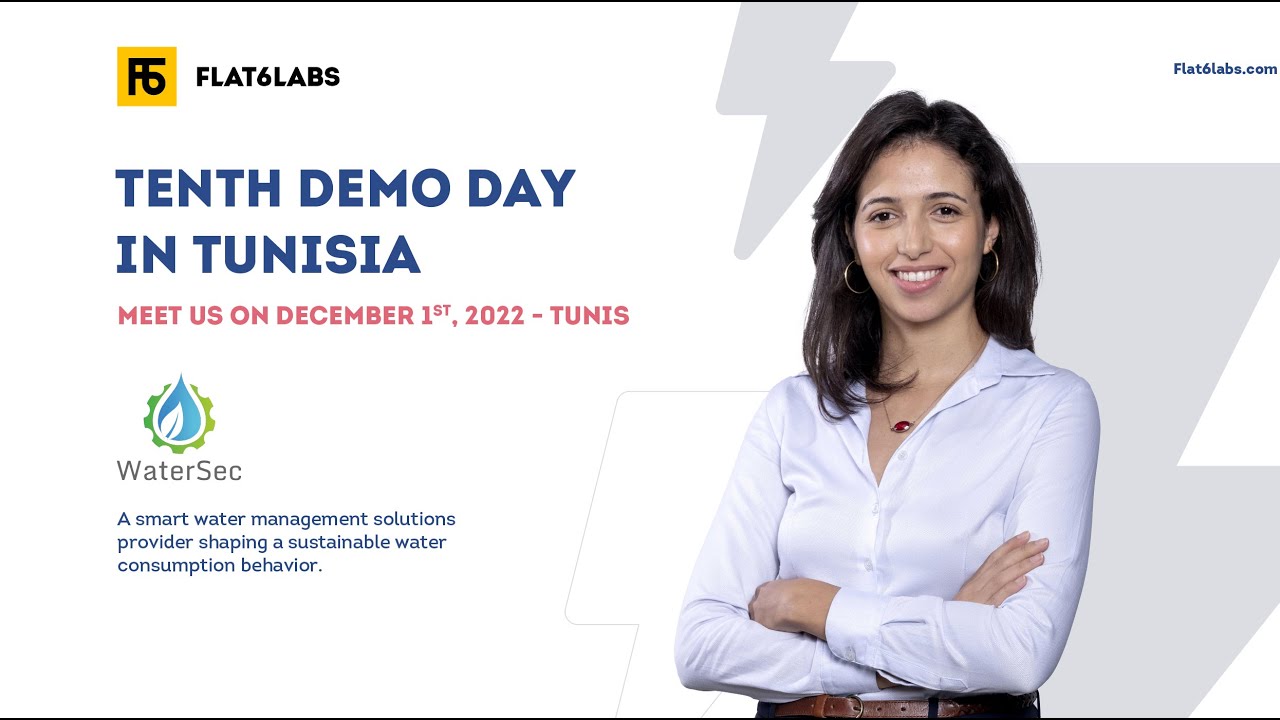 Water Sec Pitch | Flat6Labs 10th Demo Day in Tunis | 