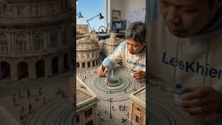 "Diorama Piazza De Ferrari, Genoa - Italia 🇮🇹"