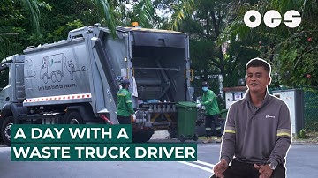A Day With A Singaporean Waste Truck Driver