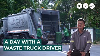 A Day With A Singaporean Waste Truck Driver
