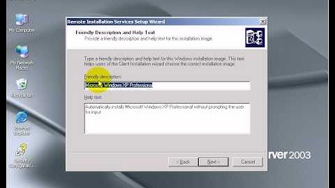 39. Network-Configure RIS on Machine Server.avi
