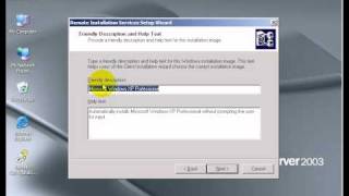 39. Network-Configure RIS on Machine Server.avi