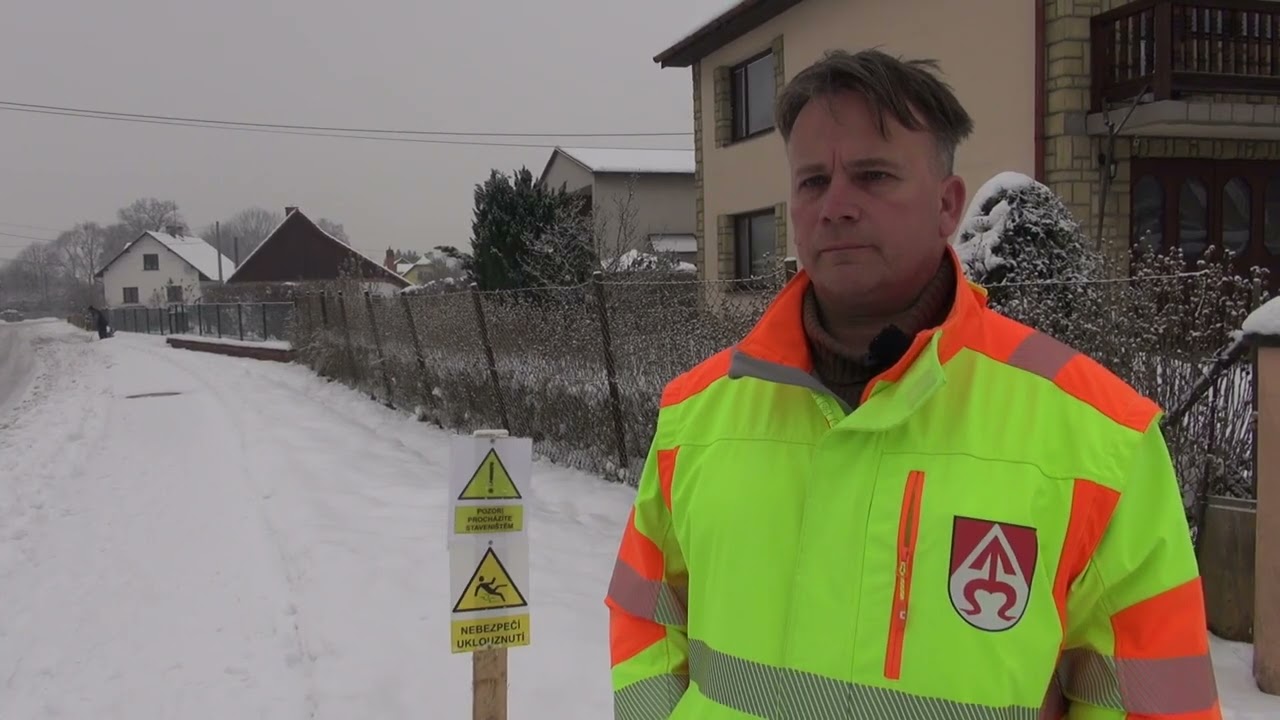 Informace pro občany o údržbě nových chodníků.