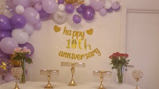 Wedding Anniversary Decoration Ideas At Home Wedding Anniversary Celebrations Ideas