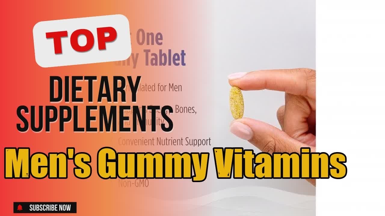 Top 3 Dietary Supplements about Men's Gummy Vitamins BEST of 2024