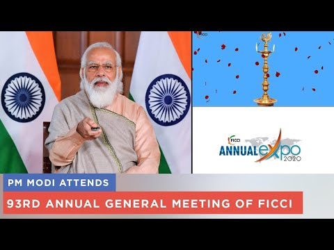 PM Modi attends 93rd Annual General Meeting of FICCI
